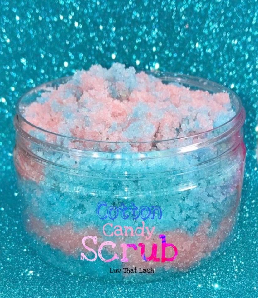Cotton Candy Sugar Scrub • Body Scrub